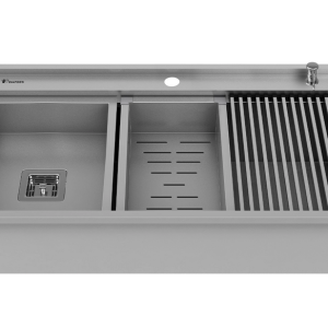 سینک استیل داتیس مدل Corian-702